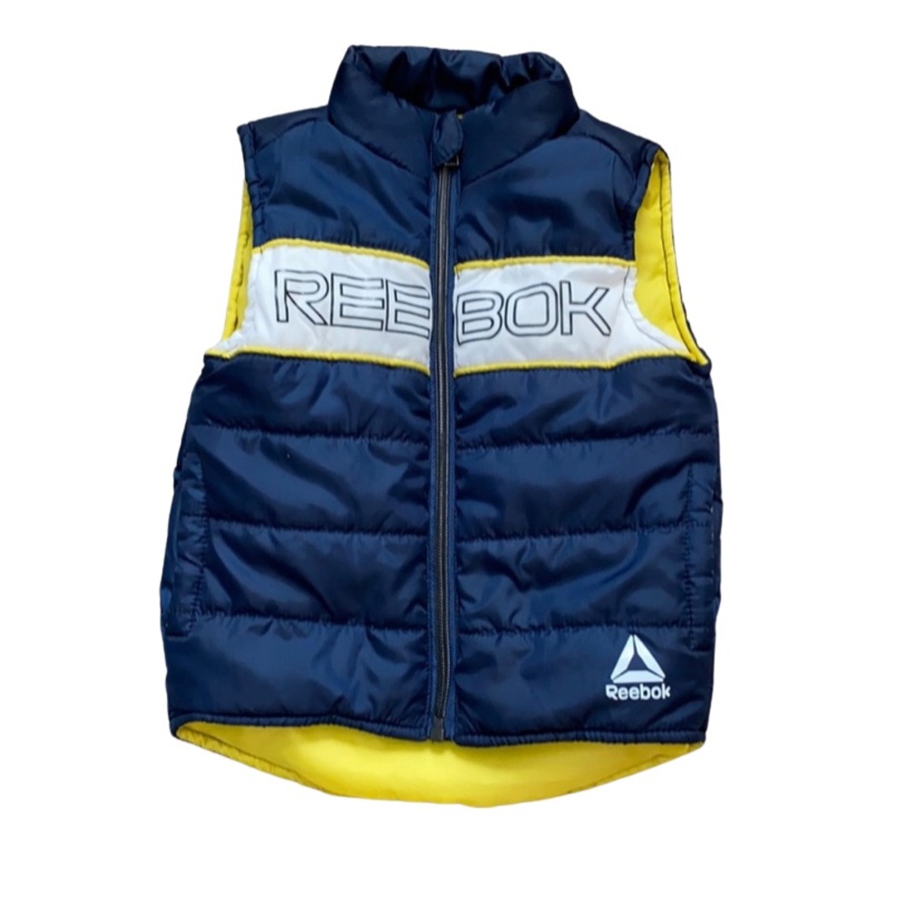 Reebok Kids Navy Blue Puffer Vest